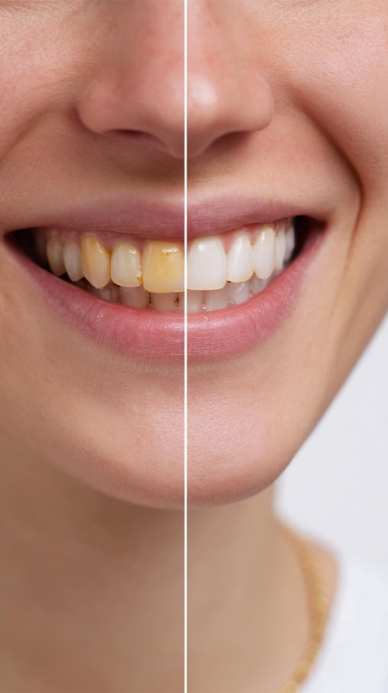 تبييض الأسنان الاحترافي في Mint Dental Care