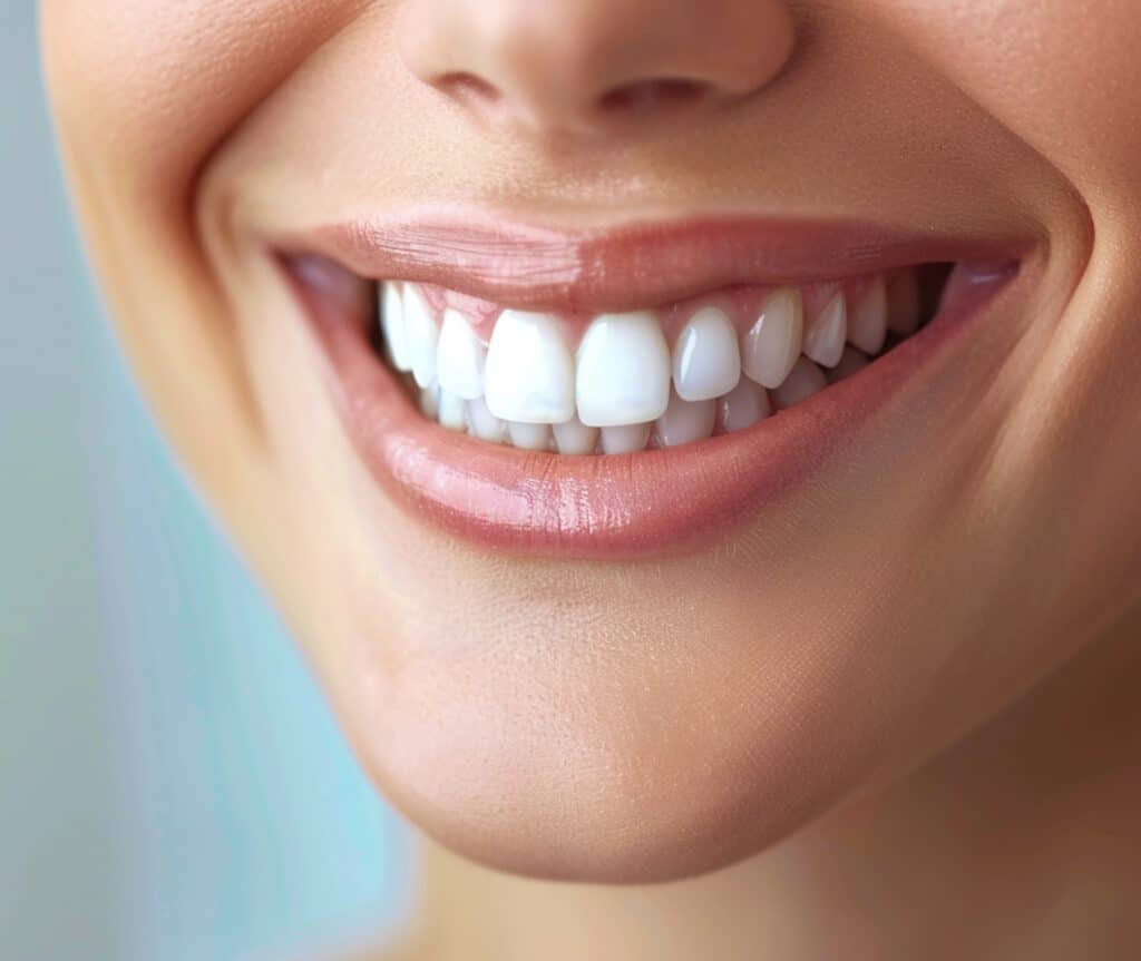 Happy patient at Mint Dental Care