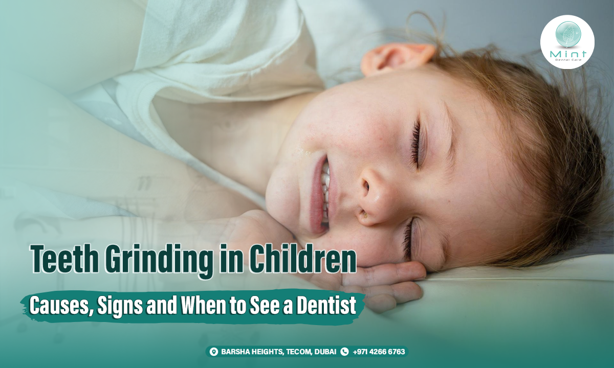 teeth grinding in children