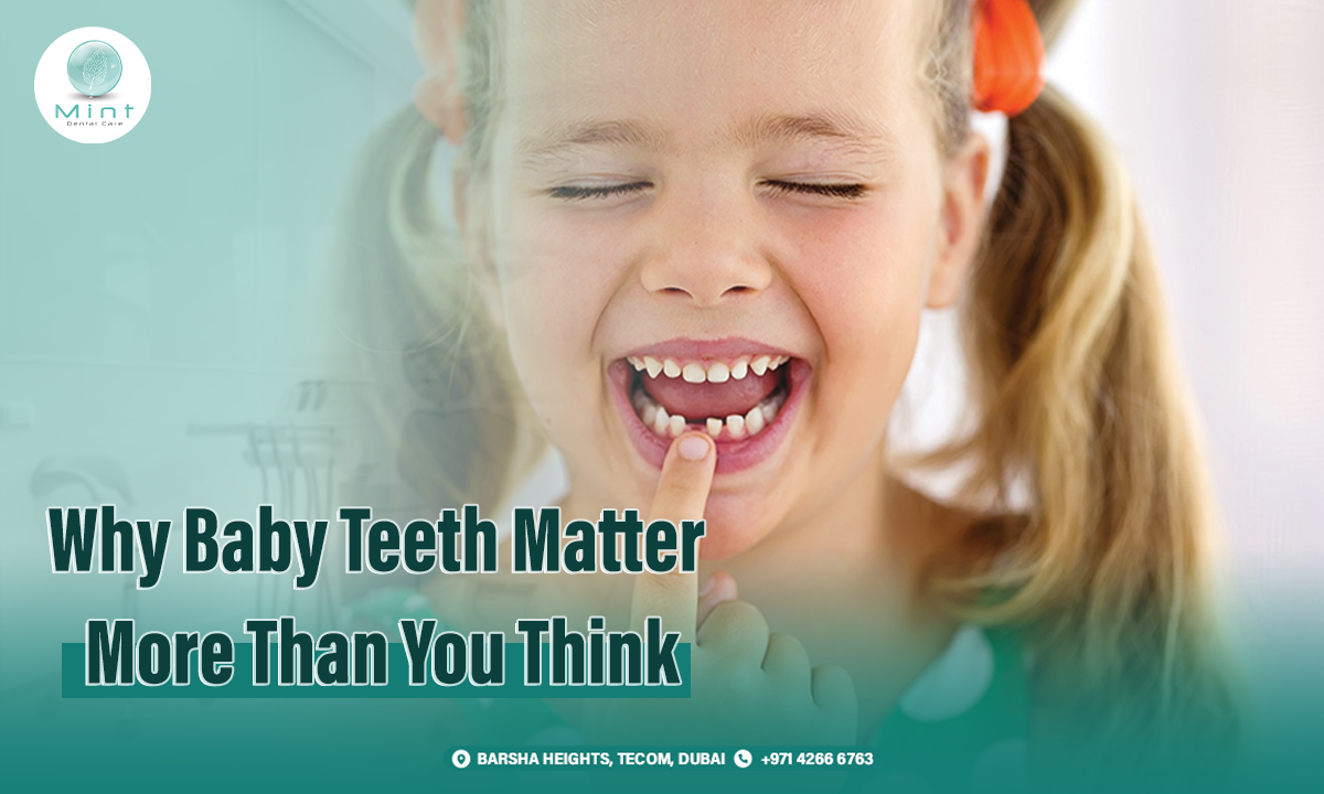 baby teeth care importance