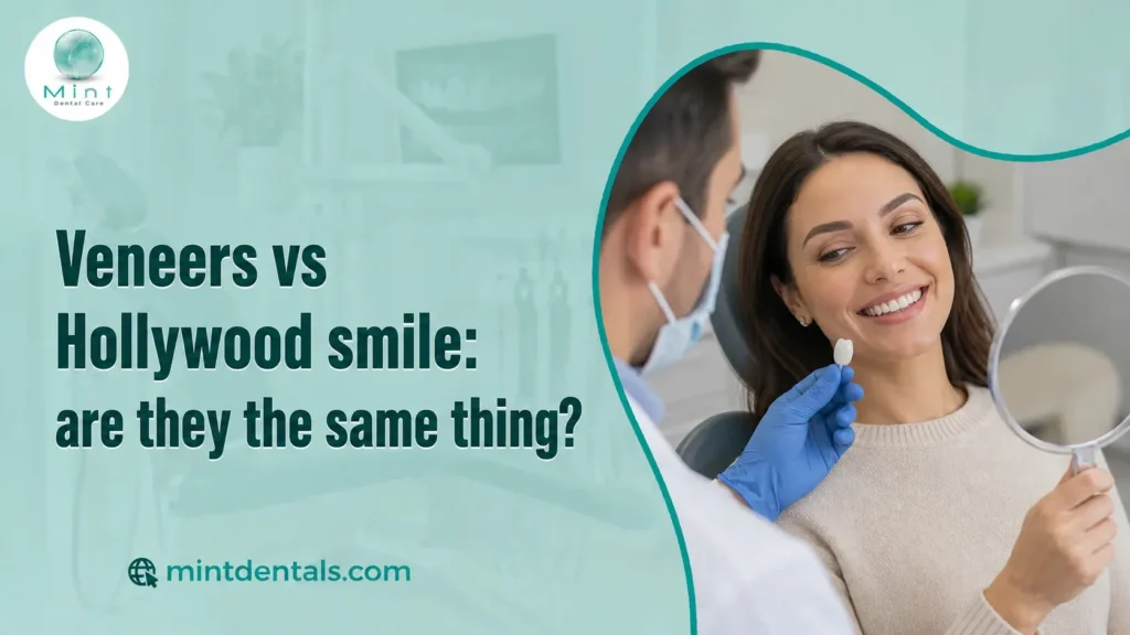 Veneers vs Hollywood smile