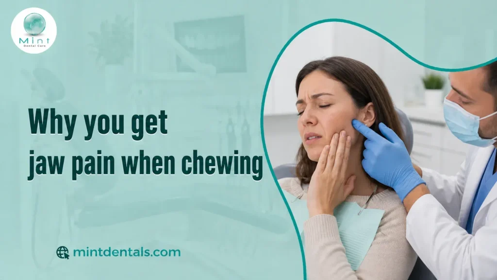 Why you get jaw pain when chewing