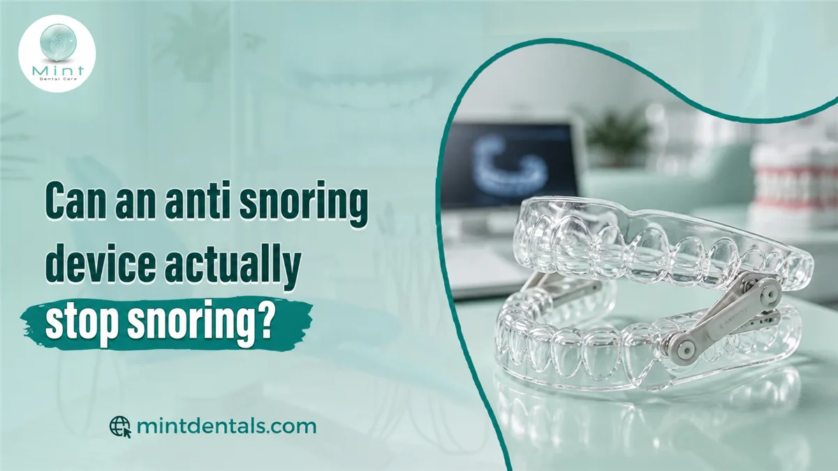Can an anti snoring device actually stop snoring?