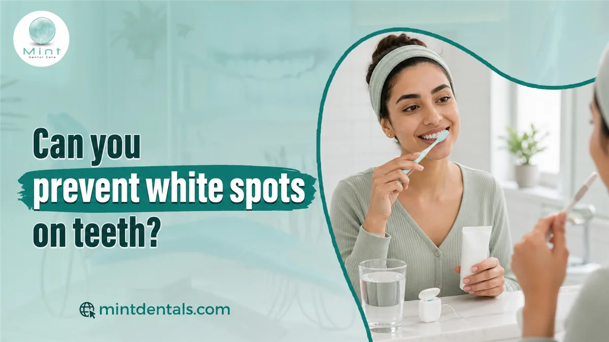 Can you prevent white spots on teeth?