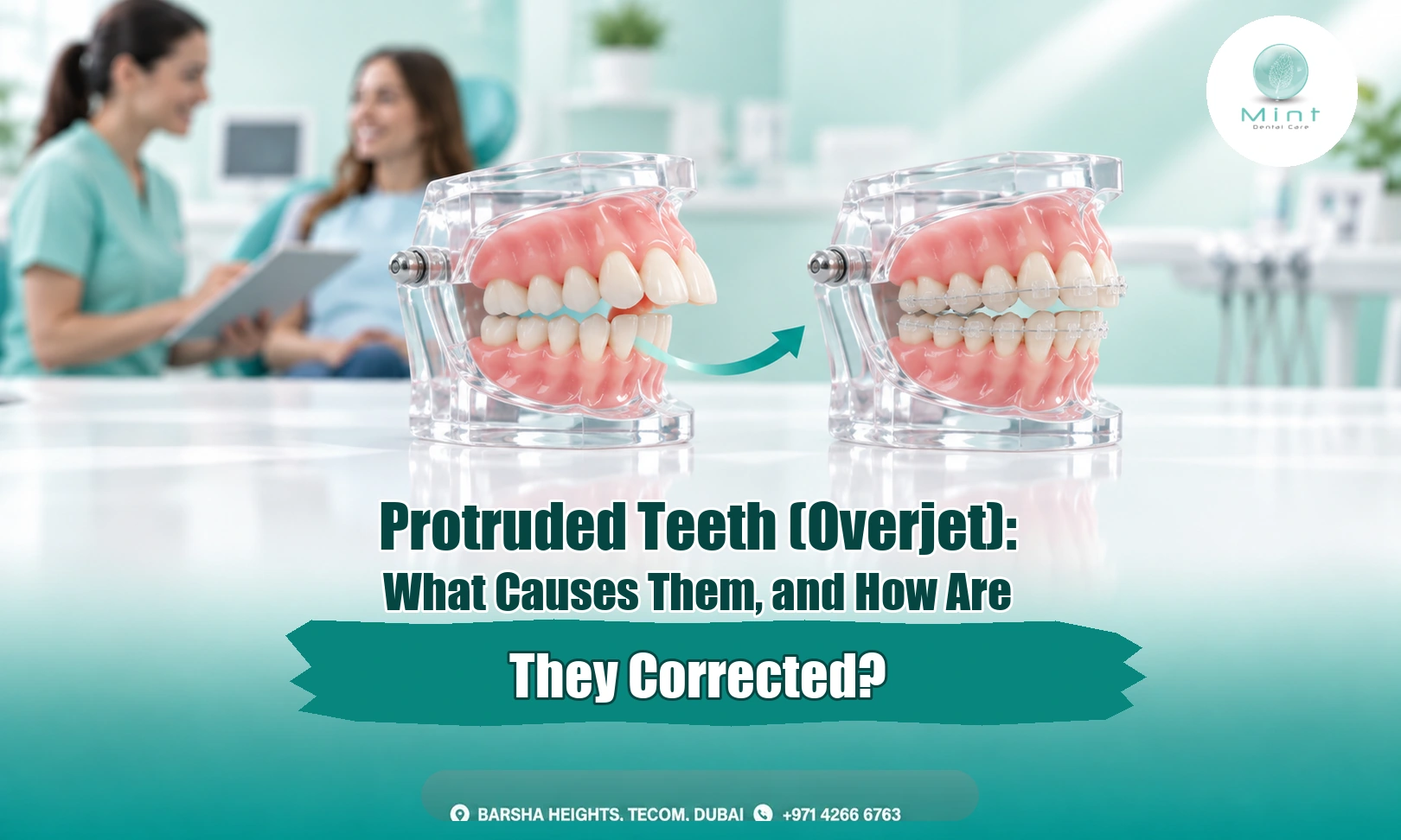 Protruded teeth